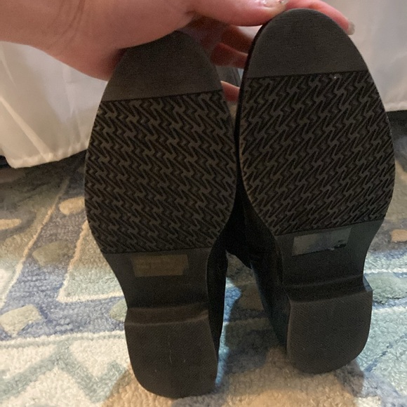 Black faux, leather zip boots - Picture 6 of 6